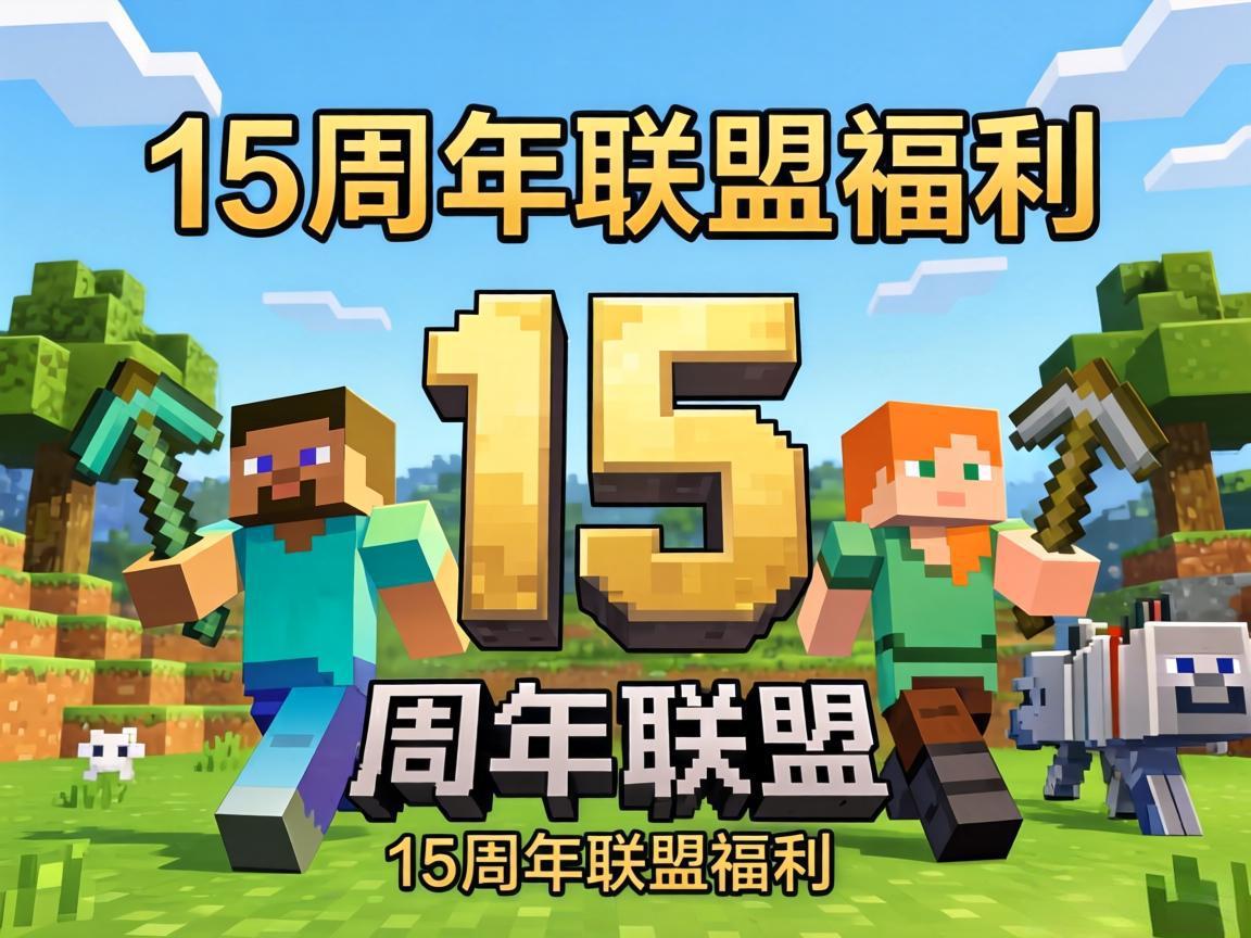 我的世界15周年联动福利