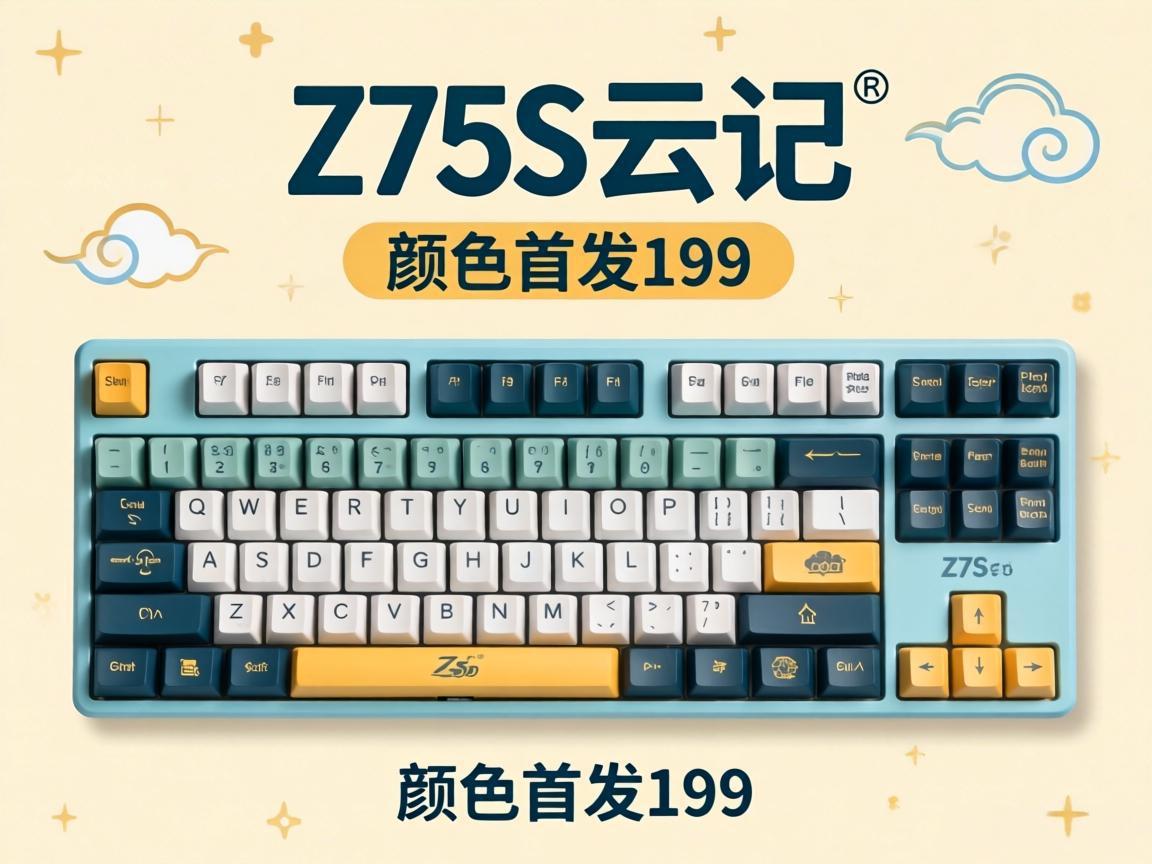 Z75S云记配色键盘首发199