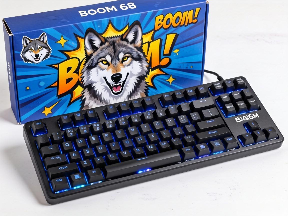 狼图BOOM68磁轴键盘开箱