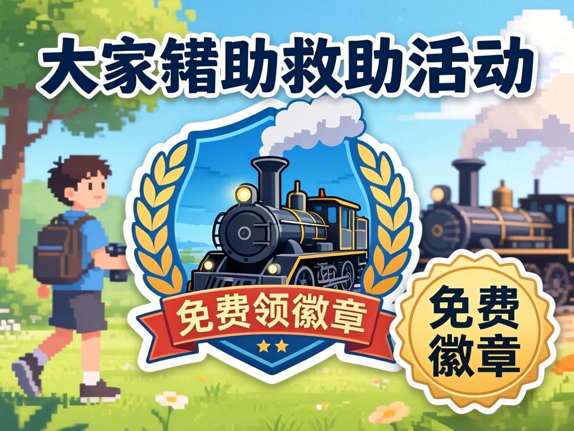Steam救助活动:免费领徽章贴纸