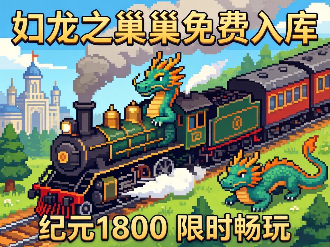 Steam双龙之巢免费入库,纪元1800限时畅玩