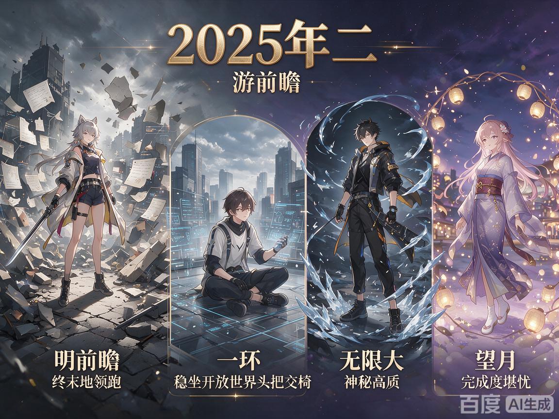 2025二游必吃榜前瞻 2025二游必吃榜前瞻