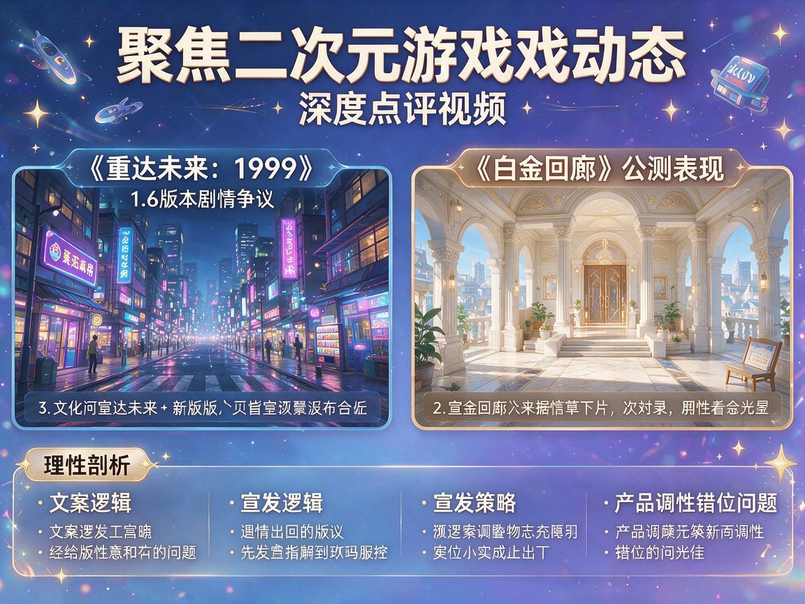 《重返未来》与《白金回廊》剧情及运营反思 《重返未来》与《白金回廊》剧情及运营反思