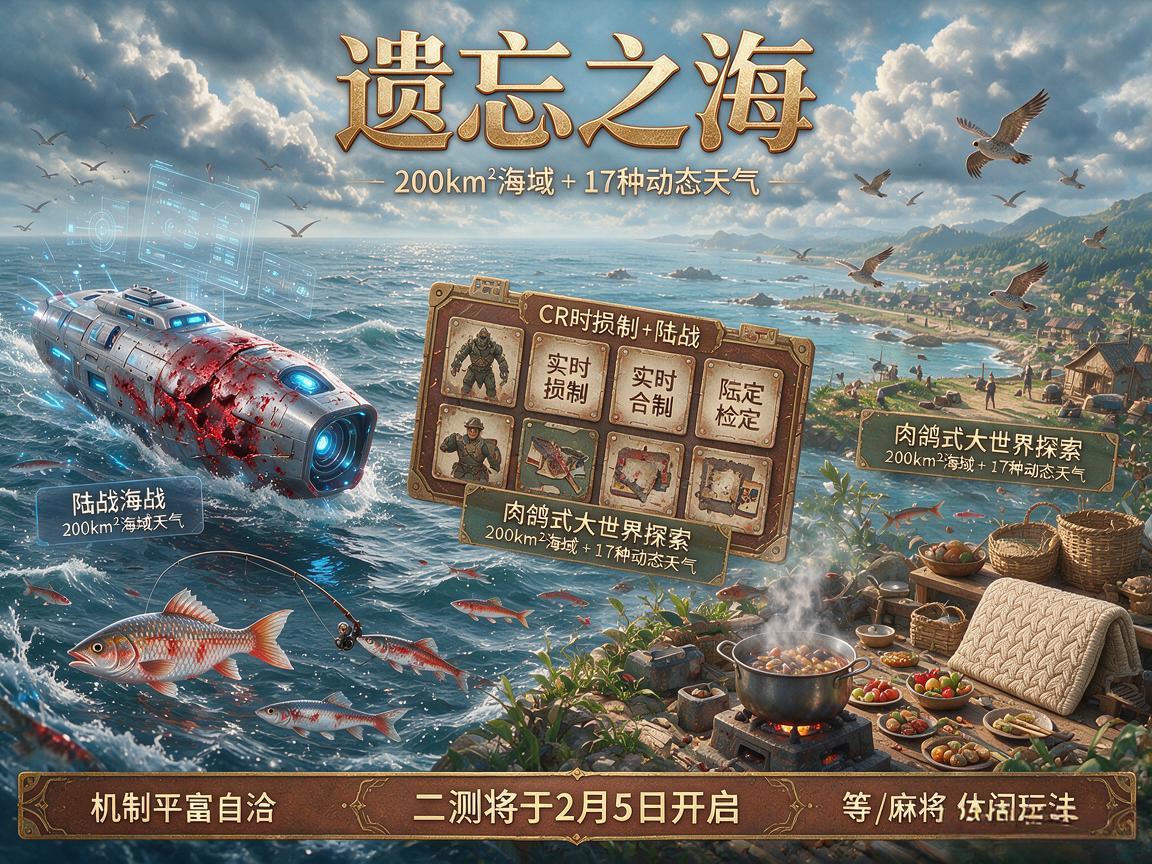 《遗忘之海》二测玩法解析 《遗忘之海》二测玩法解析