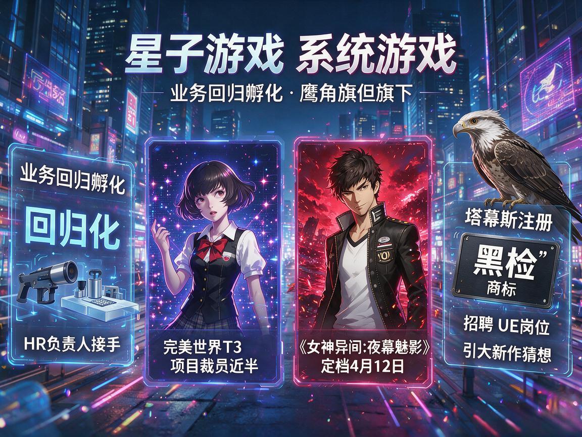 字节游戏回归孵化,鹰角黑检引猜测 字节游戏回归孵化,鹰角黑检引猜测