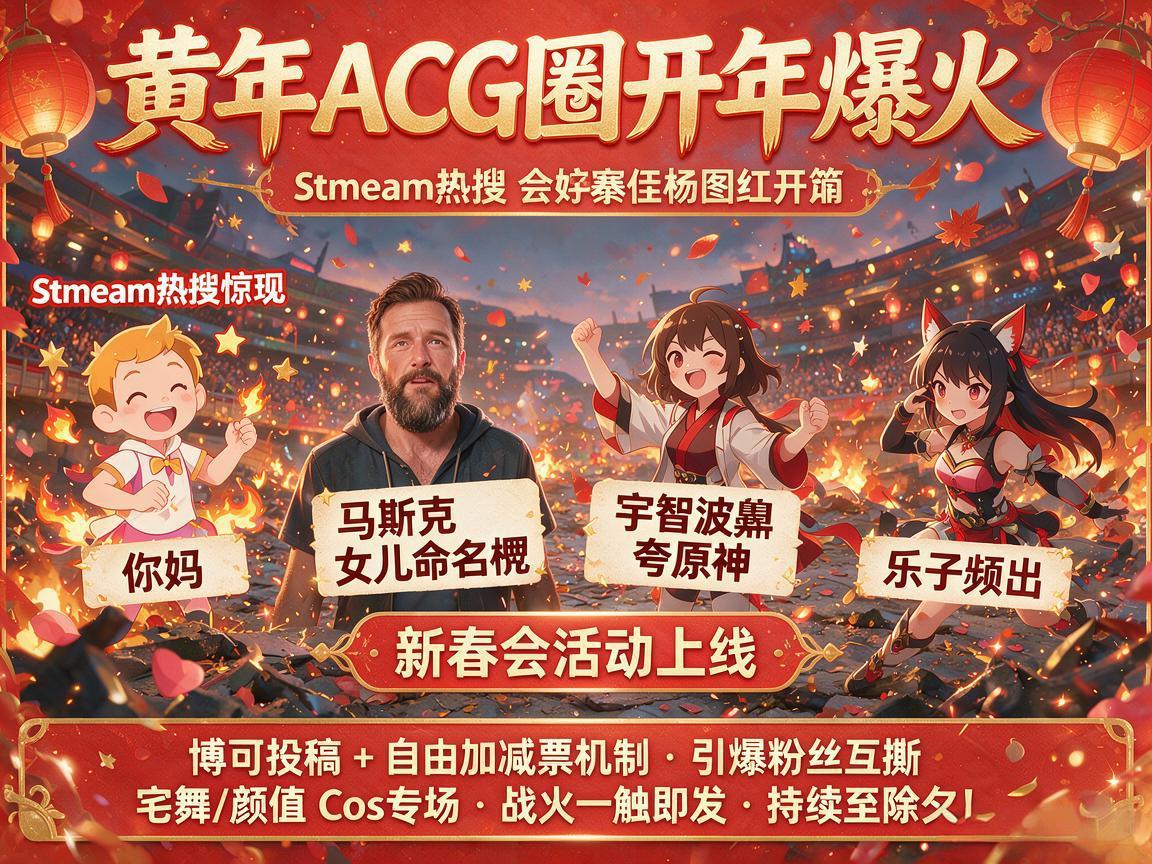 ACG新春会爆火开年 ACG新春会爆火开年