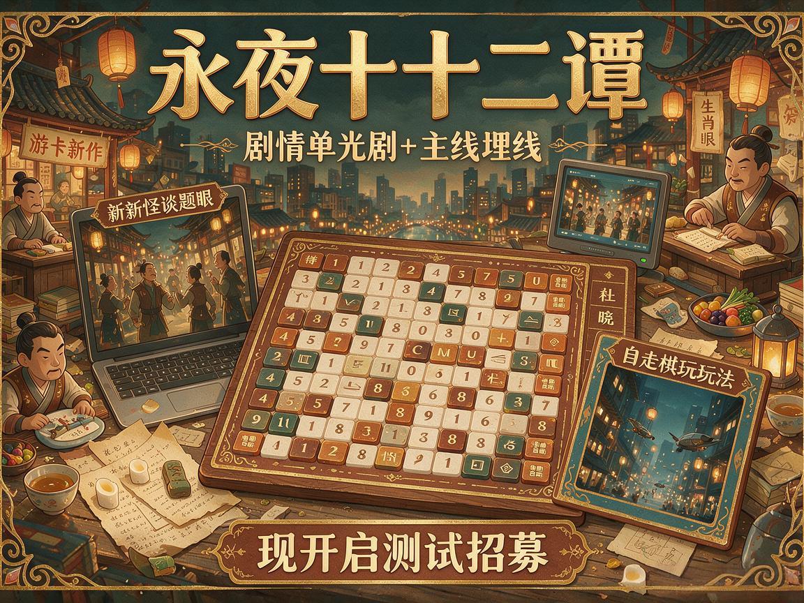 《永夜十二谭》测试开启 《永夜十二谭》测试开启