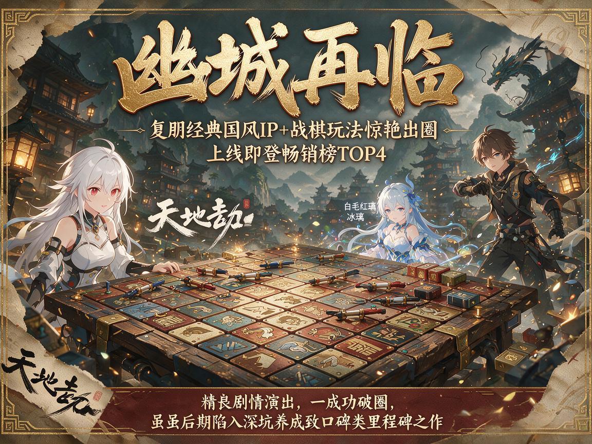 天地劫:战棋品类的里程碑 天地劫:战棋品类的里程碑