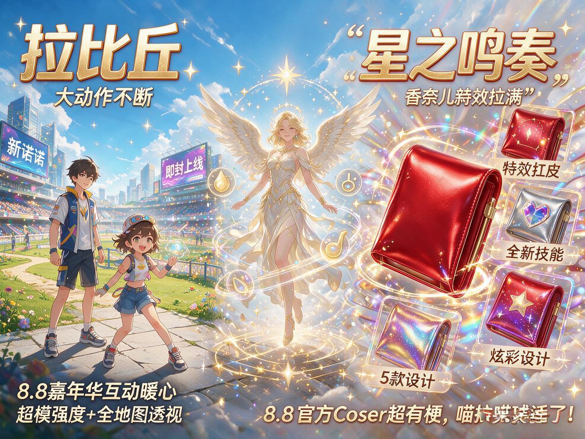 卡拉比丘嘉年华:诺诺上线+香奈儿红皮震撼登场 卡拉比丘嘉年华:诺诺上线+香奈儿红皮震撼登场