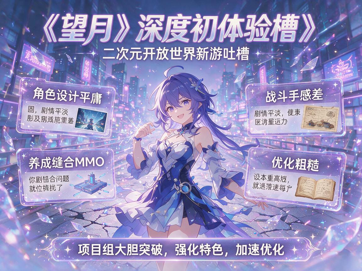 《望月》初体验:玩法有料,品控堪忧 《望月》初体验:玩法有料,品控堪忧