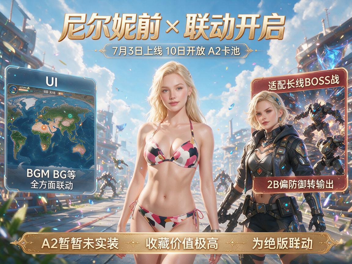 妮姬×尼尔联动开启:2B/A2泳装登场 妮姬×尼尔联动开启:2B/A2泳装登场