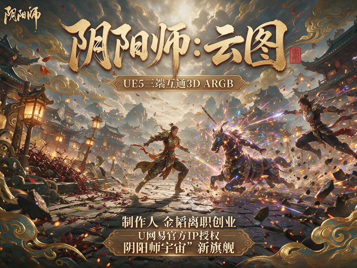 阴阳师云图:金韬创业获官方授权 阴阳师云图:金韬创业获官方授权