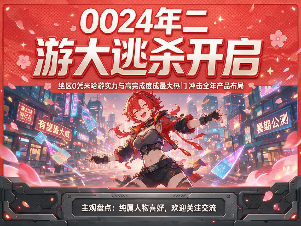 2024二游圣杯战争前瞻 2024二游圣杯战争前瞻