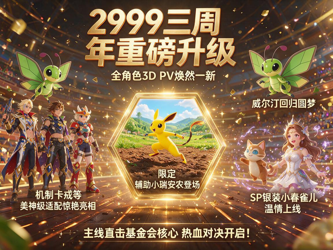 1999三周年:视觉进化与情怀回归 1999三周年:视觉进化与情怀回归