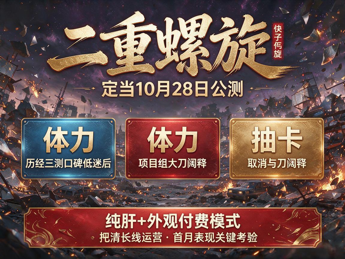 《二重螺旋》破釜沉舟式重做 《二重螺旋》破釜沉舟式重做