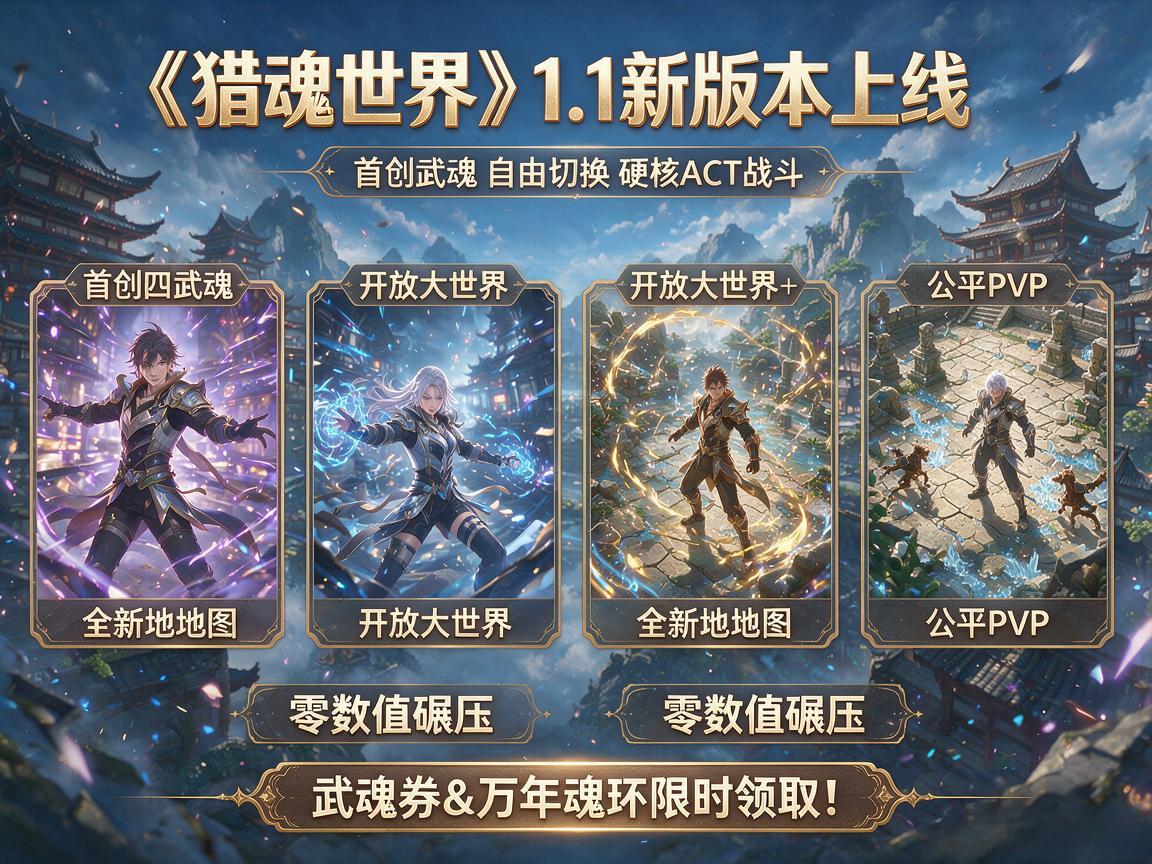 斗罗猎魂世界1.1新版本上线 斗罗猎魂世界1.1新版本上线