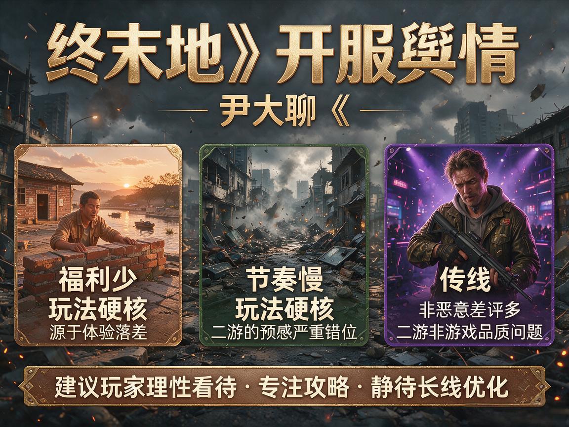终末地开服舆情与体验反思 终末地开服舆情与体验反思