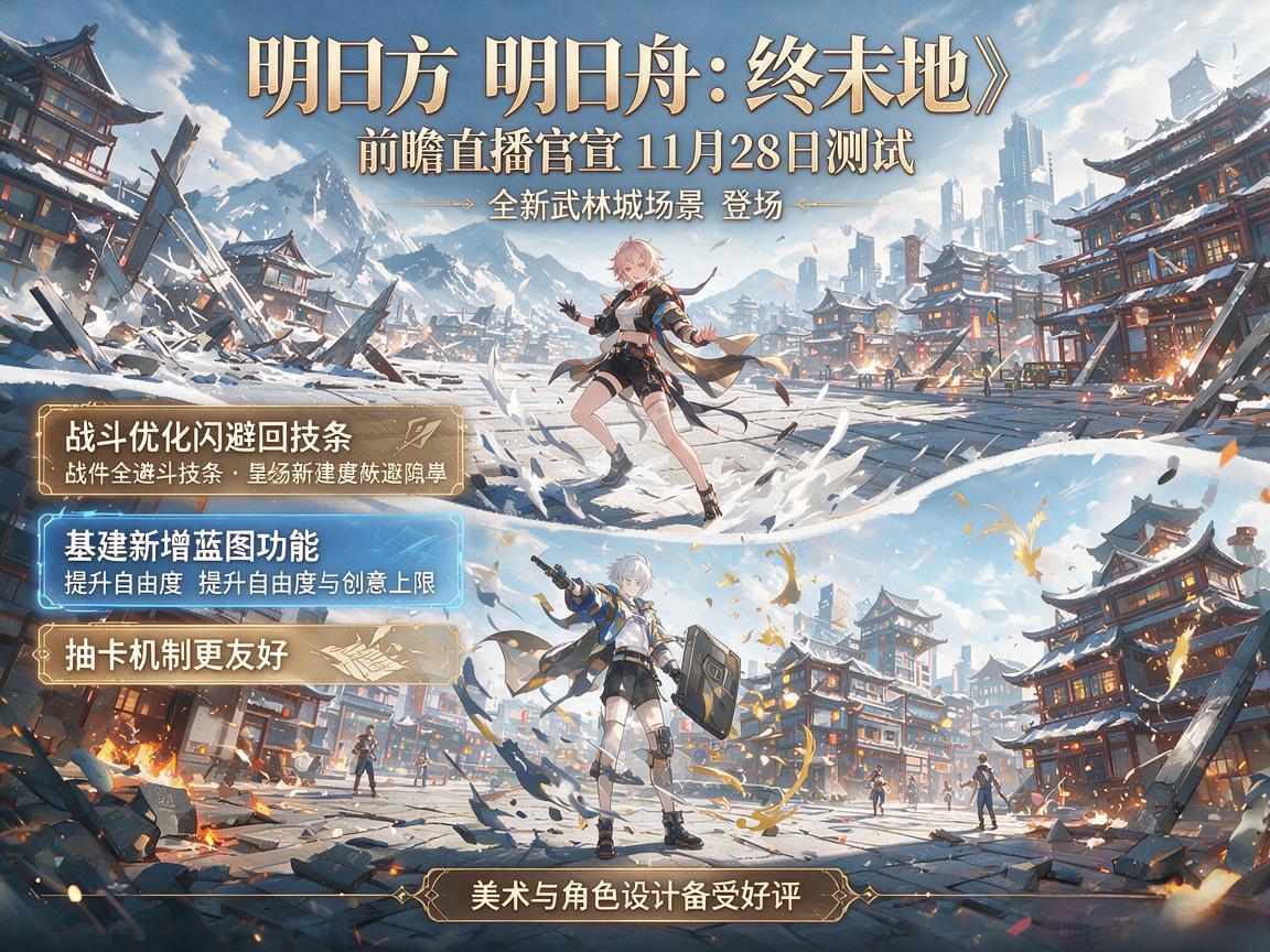 《明日方舟:终末地》前瞻亮点解析 《明日方舟:终末地》前瞻亮点解析