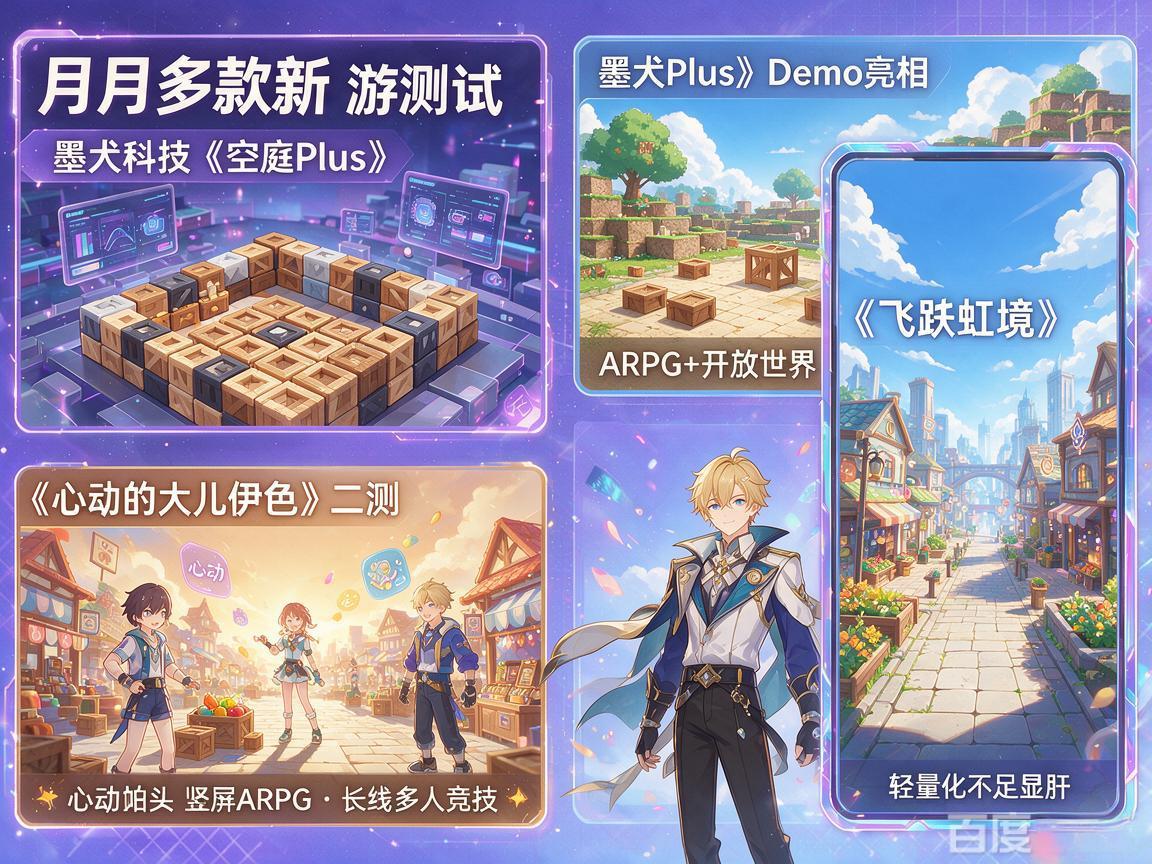 国产ARPG新游动态速览 国产ARPG新游动态速览