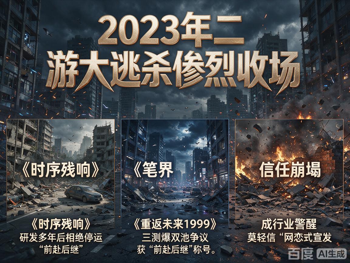 2023二游大逃杀悲壮退场 2023二游大逃杀悲壮退场