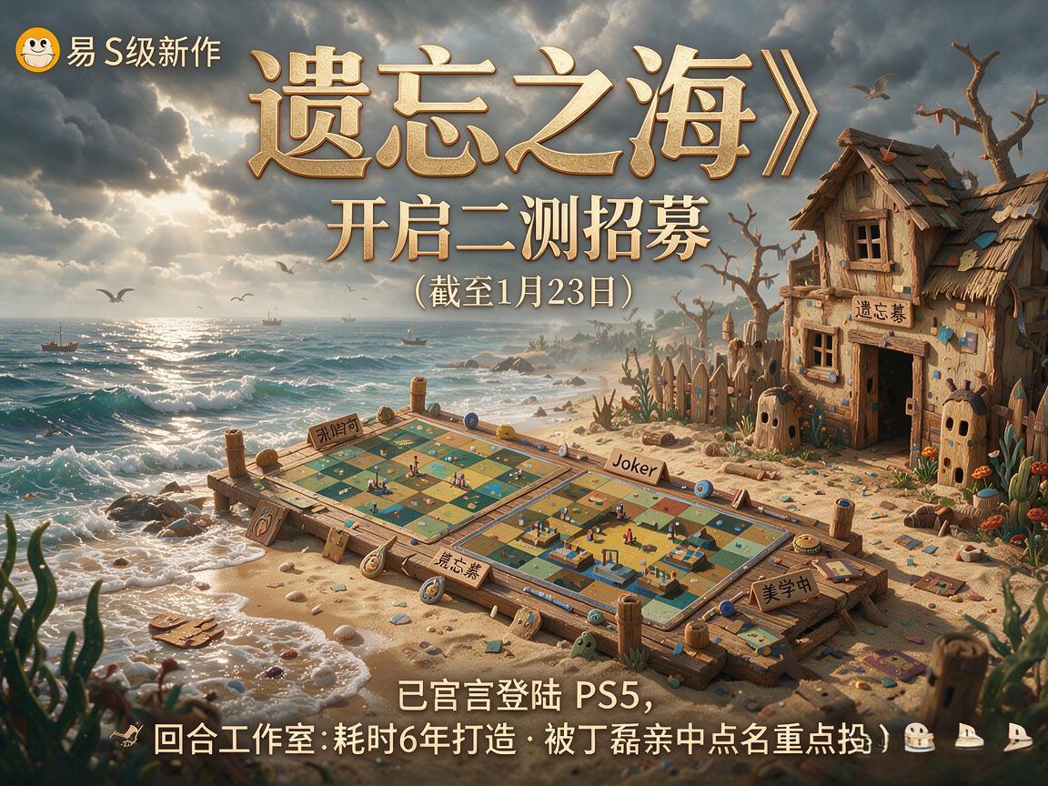 网易S级新作《遗忘之海》二测开启 网易S级新作《遗忘之海》二测开启