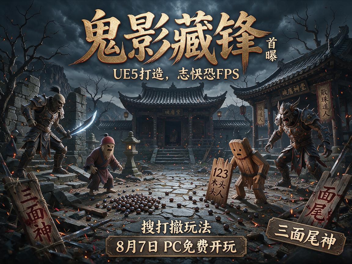 网易《鬼影藏锋》首曝:中式志怪搜打撤 网易《鬼影藏锋》首曝:中式志怪搜打撤