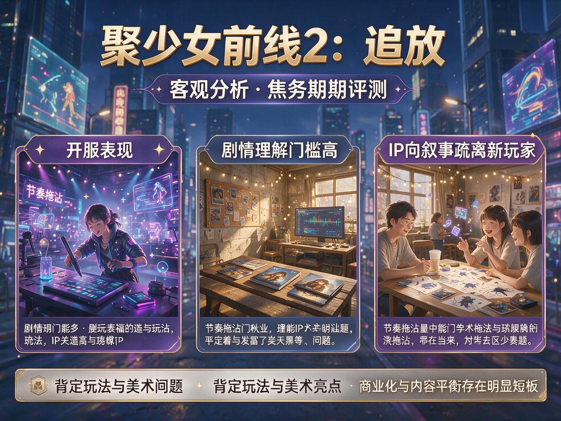 少女前线2追放:剧情与市场之困 少女前线2追放:剧情与市场之困