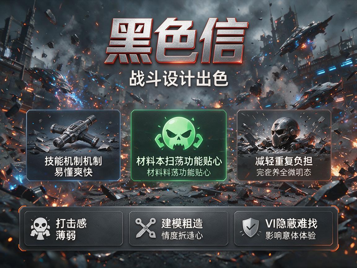 《黑色信标》战斗设计亮点与不足 《黑色信标》战斗设计亮点与不足