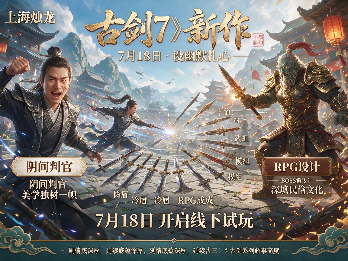 《古剑7》试玩实录:阴间打工人逆袭 《古剑7》试玩实录:阴间打工人逆袭