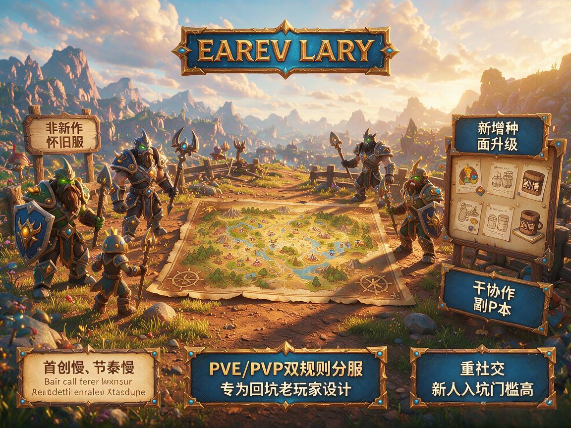 魔兽世界无限:诚意怀旧,非新作亦非续作 魔兽世界无限:诚意怀旧,非新作亦非续作
