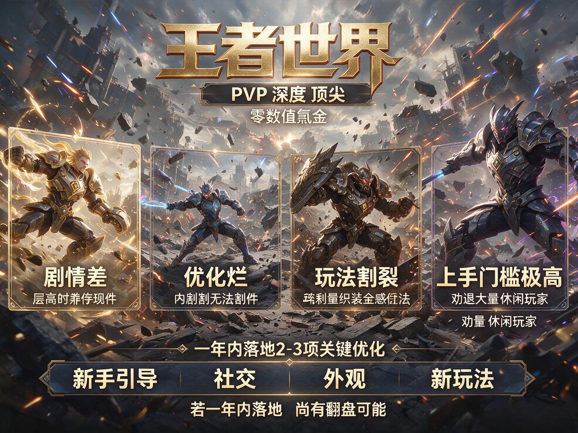 王者世界:高门槛硬核MMO的破局之困 王者世界:高门槛硬核MMO的破局之困