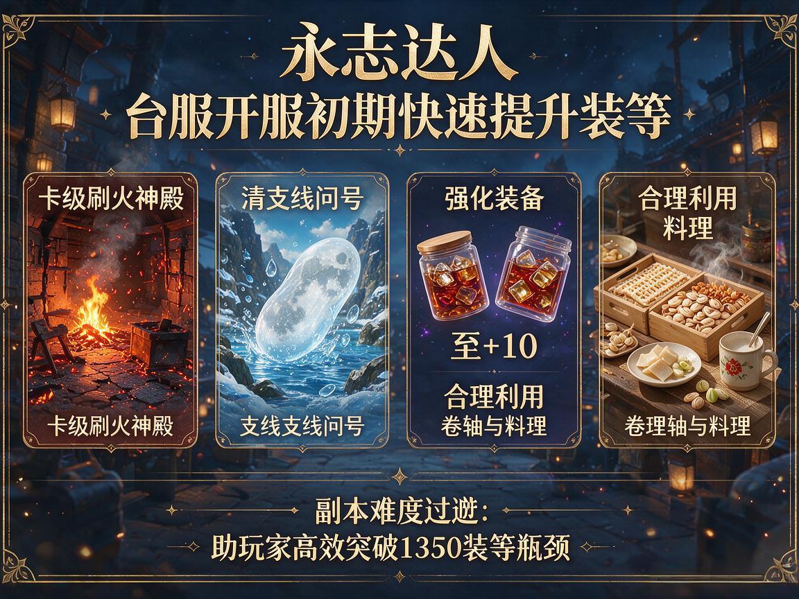 永志达人前期速升装等指南 永志达人前期速升装等指南