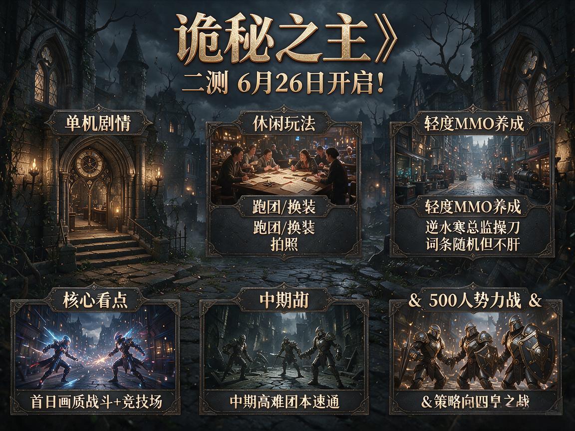 《诡秘之主》二测开荒全解析 《诡秘之主》二测开荒全解析